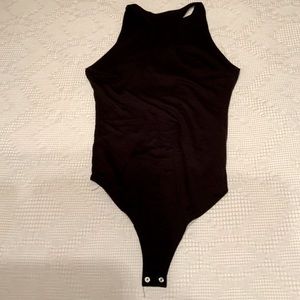 Black tank bodysuit